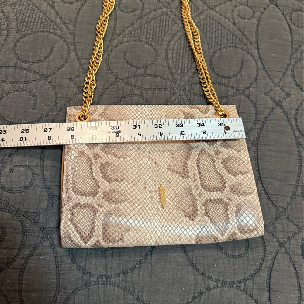 Thacker Python Print Shoulder Bag - image 6